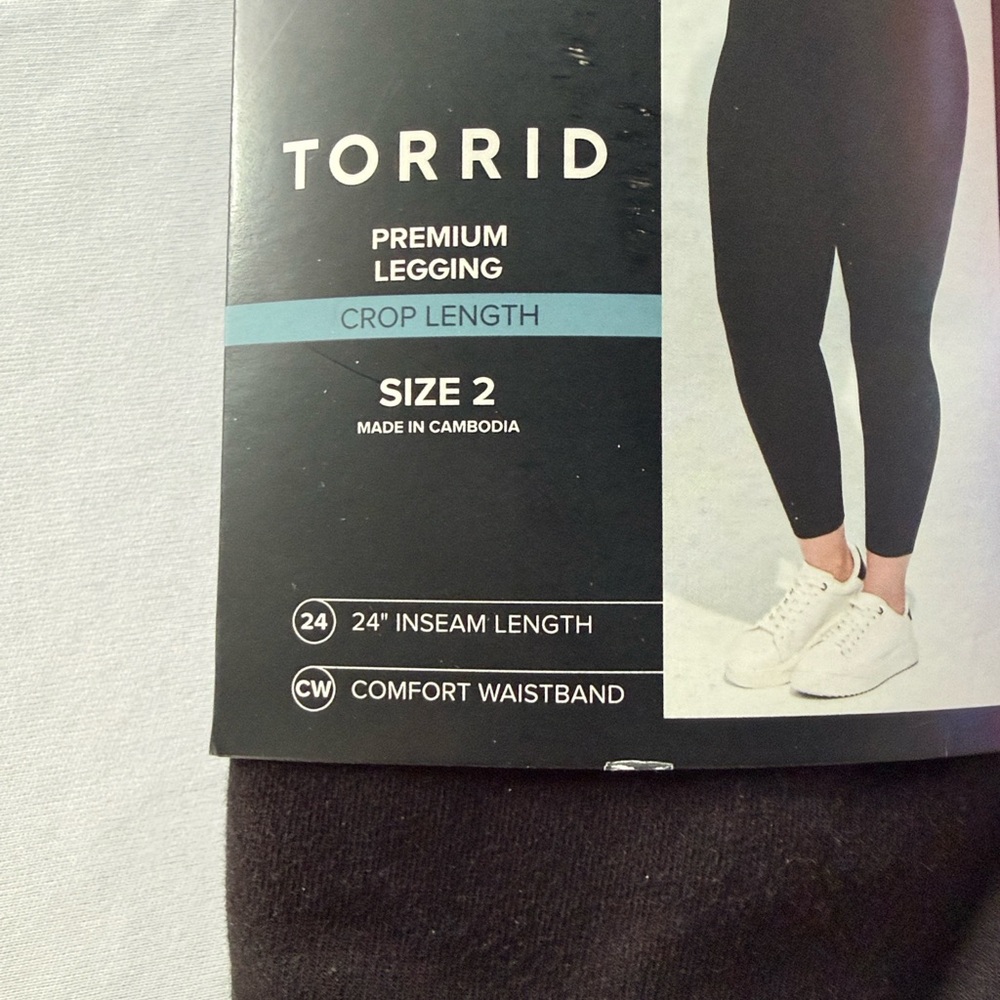 Torrid Black Premium Legging